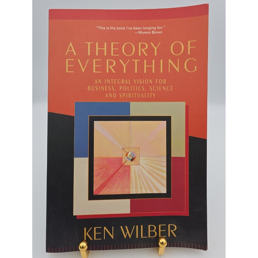 A Theory of Everything Ken Wilber Integral Vision Paperback 2001 ISBN 1570628559